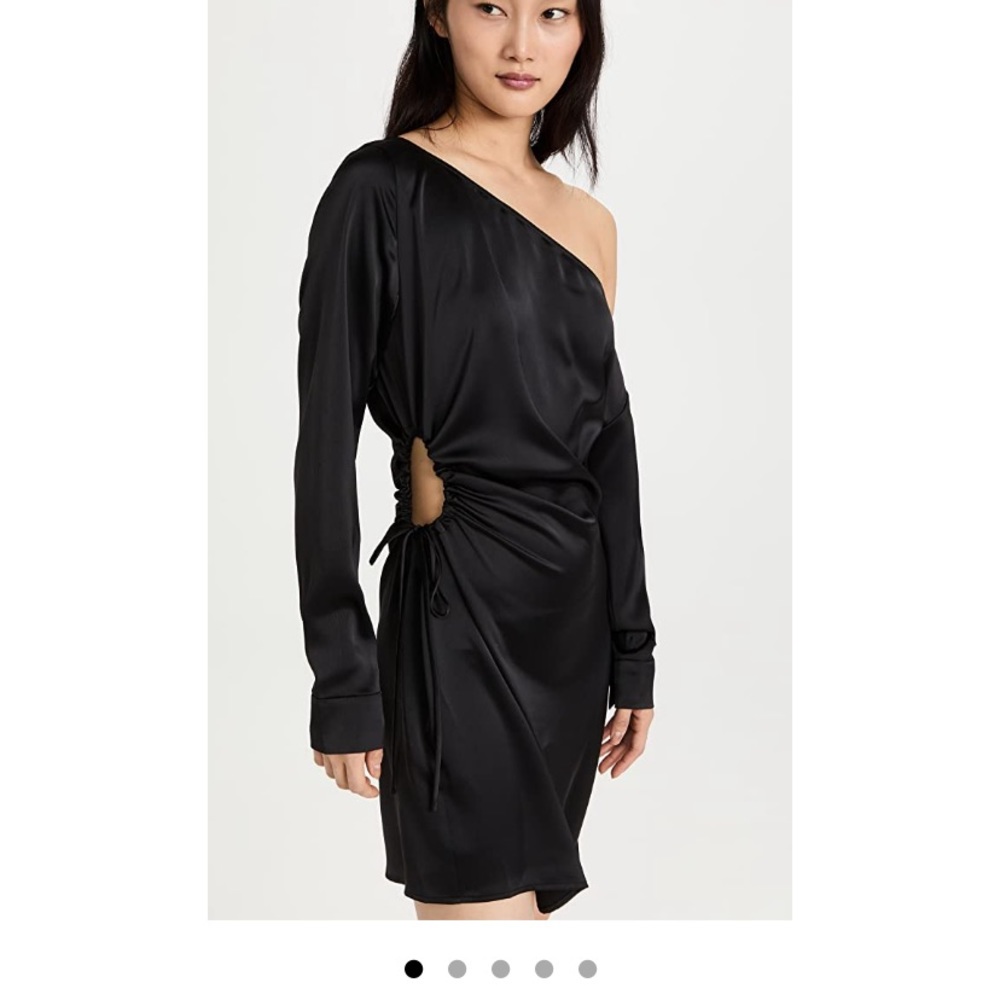 NWT WAYF Cut Out Black Dress